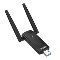 Edukp Sampel Gratis AX1800 Kartu Jaringan Wifi6 Dongle Wifi Kualitas Bagus RTL8832AU 1800Mbps USB Adaptor WiFi Nirkabel