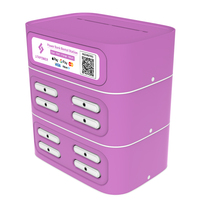 Station de partage de batteries externes à 8 emplacements, batteries externes de location, partage de batteries externes, 5000 mAh, restaurant