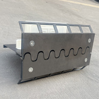 Voiture AGV blindée en acier de type S avec fonction antistatique pour l'application télescopique d'ingénierie de construction de plancher d'atelier