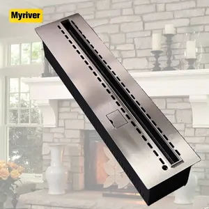 Myriver Multi fungsi pintar dalam ruangan angin panas pemanas dan menghias perapian berdiri bebas listrik