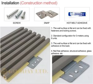 Melinco Design d'intérieur panneau cannelé à grain <span class=keywords><strong>de</strong></span> <span class=keywords><strong>bois</strong></span> <span class=keywords><strong>de</strong></span> fond personnalisé revêtement étanche en WPC panneaux muraux en <span class=keywords><strong>fibre</strong></span> <span class=keywords><strong>de</strong></span> bambou 9mm - Product Image 6