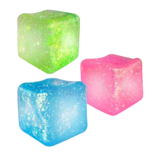 Dekompresyon Renkli Buz Küpü Sıkma Stres Oyuncakları Topu Toptan Yeni Stres Giderici Duyusal Oyuncak Stres Topları - Product Image 2