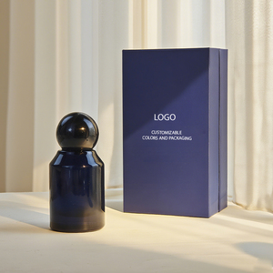 Lusso 30ml 50ml 100ml spalla obliqua bottiglia di profumo di vetro con tappo a sfera in legno argento <span class=keywords><strong>Spray</strong></span> per gli uomini, le donne e la fragranza Unisex - Product Image 5