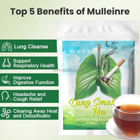 Mélange de tisanes aux plantes : Plectranthus, Menthe poivrée, Réglisse, Cordyceps, Racine d'Osha – Tisane séchée 60g en sachet pour infusion quotidienne