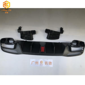 Difusor trasero de parachoques Bs, divisor trasero de fibra de carbono para <span class=keywords><strong>Mercedes</strong></span> Benz Gle63samg Gls63 <span class=keywords><strong>Amg</strong></span> W167, difusor trasero - Product Image 3