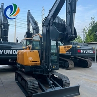 Excavatrice Hyundai 60 d'occasion à prix avantageux, pelle sur chenilles de seconde main prête à être expédiée