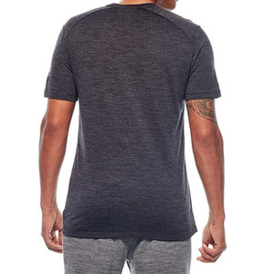 Camiseta <span class=keywords><strong>de</strong></span> <span class=keywords><strong>lana</strong></span> <span class=keywords><strong>de</strong></span> <span class=keywords><strong>Merino</strong></span> para hombre, excelente calidad, moda cómoda con estampado <span class=keywords><strong>de</strong></span> foto, logotipo, personaje y toque <span class=keywords><strong>de</strong></span> personalidad - Product Image 2