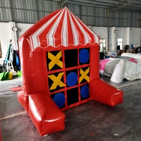 Jeu gonflable commercial Tic Tac Toe pour fête foraine et divertissement