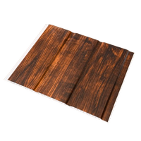 Nouveau panneau de plafond PVC traditionnel à rainures et languettes, finition ultra brillante, largeur 250 mm, résistant à l'humidité, pour usage commercial, gymnases et lieux de divertissement