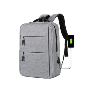 <b>Large</b> Capacity Multi-functional Anti Theft Nylon USB Charger <b>Backpack</b> Smart Laptop <b>Backpack</b> Bag with USB Charging Port - Product Image 2