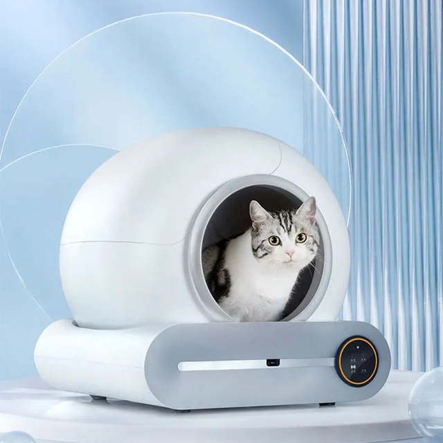 OEM Factory Large App Smart Self Cleaning Automatic Accessories Smart Automatic Cat Litter Box