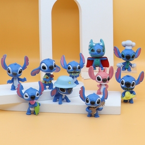 Figuras <span class=keywords><strong>de</strong></span> Acción <span class=keywords><strong>de</strong></span> Anime <span class=keywords><strong>Lilo</strong></span>, Juguetes <span class=keywords><strong>de</strong></span> Dibujos Animados al por Mayor, 10 Piezas/Juego, Figuras <span class=keywords><strong>de</strong></span> Anime para Niños - Product Image 3