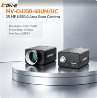 Caméra de vision industrielle USB3.0 25MP, obturateur à défilement CMOS, 14,8 ips, haute résolution, inspection AOI PCB MV-CH250-60UM-UC