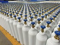 Vente flash, prix bas, bouteille d'oxygène industrielle de 10 l Cga 540, capacité industrielle, vente en gros pour l'Arabie Saoudite