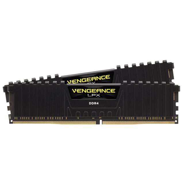 VENGEANCE LPX 16GB (2 X 8GB) DDR4 DRAM 2400MHz 2666MHz 3000MHz 3200MHz 3600MHz RAM Memory Kit - Black