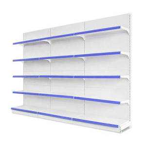 גבוהה באיכות האופנה Eupo סגנון הקמעונאי חנות סופרמרקט מדף גונדולה מדפי עם מתלים לוח אחורי - Product Image 5