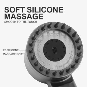 Werkseitig direkt unter Druck stehender Dusch kopf mit Tiefen filter | 3-Modus-Niederschlags-Hand brause Wassers pa rende Verunreinigung entfernung - Product Image 2