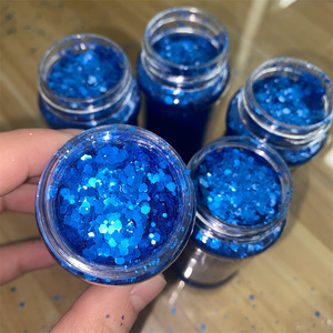 パールクリスタル1オンス1.5オンス2オンス4オンス分厚いキラキラボトル瓶シェーカーとバッグ - Product Image 3