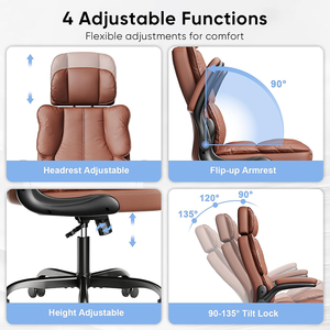 Chaise de bureau gaming personnalisée pour fournisseur en gros, avec accoudoirs articulés, base en acier durable, ensemble gaming assorti pour joueur - Product Image 5
