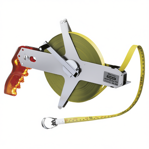 Mètre à ruban Stanley Master II Wheel 50m avec poignée métallique pour la construction et la topographie - Product Image 2
