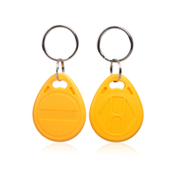 T5577 ATA5577 125KHz Tag Keyfob RFID Tahan Air untuk Atmel ISO 11784/11785 Digunakan untuk Hewan, Tag Key Fob Tahan Air untuk Telinga Hewan, Gantungan Kunci