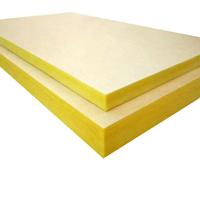 Panneau acoustique en laine de verre résistant aux hautes températures OEM/ODM, plaque insonorisante pour une isolation acoustique efficace