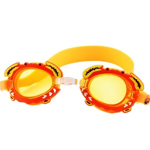 Gafas de natación para niños, lentes de PVC antivaho, diseño de cangrejo azul para niños - Product Image 2