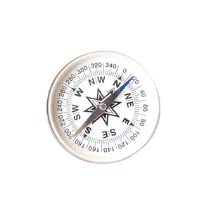 MU Large Metal Compass Teaching Compass Aluminum Alloy Outdoor Promotional Gift