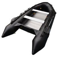 Kapal Karet Dapat Dilipat 15ft 470Cm Hypalon/PVC Kecepatan Tinggi dengan Lantai Aluminium