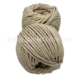 Le fabricant fournit des cordes en chanvre blanchies et polies de 3 mm et 4 mm, des cordes en chanvre patinées, des cordes en chanvre pur, en bobines de 43 m. - Product Image 3