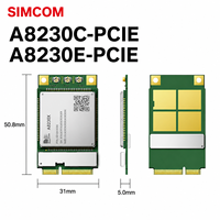 Módulo SIMCOM A8230E-PCIE A8230C-PCIE Multibanda 5G NR/LTE-FDD/LTE-TDD, Compatible con R17 5G SA, Factor de Forma PCIE