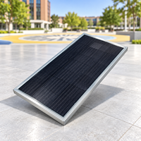 Dalles de sol photovoltaïques personnalisables à énergie solaire, vente en gros directe usine, système de revêtement de sol extérieur à économie d'énergie