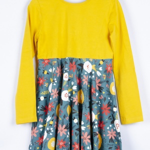 <span class=keywords><strong>Duo</strong></span> Lai-vestido de manga larga para niñas pequeñas, estampado floral - Product Image 4