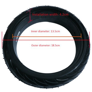 <span class=keywords><strong>Pneu</strong></span> pour roue de Scooter 2 pièces, solide, 8 pouces, 200x50, pour <span class=keywords><strong>ninebot</strong></span> ES1 ES2 <span class=keywords><strong>ES4</strong></span> - Product Image 2
