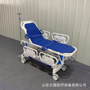 Da Cong Medical Transport Cart Emergency <b>Trolley</b> Hydraulic Lifting Flatbed Hospital Use 500 Lb Capacity - Product Image 4
