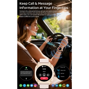 Reloj Inteligente GT99 para Mujer, Superventas, con Auriculares, Monitor <span class=keywords><strong>de</strong></span> Ritmo Cardíaco y Sueño, Set 2 en 1, Múltiples Modos Deportivos, Notificaciones <span class=keywords><strong>de</strong></span> Mensajes - Product Image 4