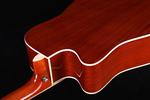 Guitarra acústica de 41 pulgadas OEM de fábrica con ecualizador de preamplificador de pastilla Guitarra semiacústica - Product Image 5