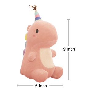 Giocattolo di dinosauro verde morbido peluche per bambini <span class=keywords><strong>da</strong></span> 9 pollici - Product Image 2