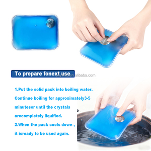 Chauffe-mains réutilisable rectangulaire 9,7x7cm 60g – Coussin chauffant instantané à gel chaud/<span class=keywords><strong>froid</strong></span> pour soulagement de la douleur – Format de <span class=keywords><strong>poche</strong></span> - Product Image 3