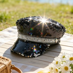 Cappello da Capitano Steampunk con Strass e Logo Personalizzato, Ideale per Feste a Tema Fiabesco e Storie, Basso MOQ - Product Image 5