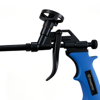 Nueva Pistola de Espuma Manual de Grado Industrial, de Aleación de Aluminio, OEM/DIY, Venta al por Mayor de Fábrica, Pistola de Espuma de Alta Eficiencia para Uso en Construcción