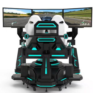 Thiết Kế Mới 3 Độ Tự Do 3 Màn Hình Đua Xe Với 360 Độ Xoay Hiệu Quả Đua Mô Phỏng Với Chuyển Động - Product Image 3