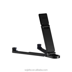 Aluminium Alloy Multi Axis Phone Holder Clip Mount Portable Keychain Mini <b>Stand</b> for Car Dashboard phone clip - Product Image 6