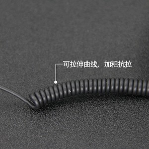 Casque pour talkie-walkie Baofeng, type K, crochet d'oreille universel, plastique, son clair - Product Image 1