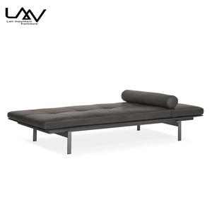 Salotto moderno poggiapiedi in pelle per il tempo libero divano letto daybed <span class=keywords><strong>camera</strong></span> <span class=keywords><strong>da</strong></span> letto panca imbottita - Product Image 5