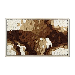2021 vendita calda casa interni casa camera da letto <span class=keywords><strong>e</strong></span> <span class=keywords><strong>soggiorno</strong></span> Display 3D Wall Art Frame fibra arti appesi dipinti per la decorazione domestica - Product Image 1