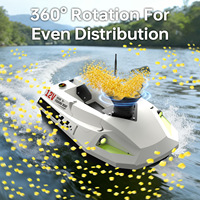 Nouveau en stock : Distributeur d'appâts pour bateau à moteur sans balais, distributeur d'appâts à batterie, distributeur d'appâts pour la pêche à la carpe