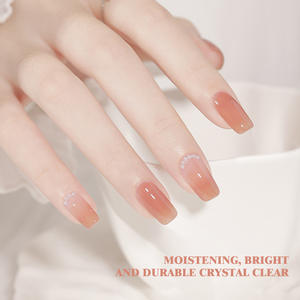 Vernis à ongles <span class=keywords><strong>semi</strong></span>-permanent 7 ml, <span class=keywords><strong>base</strong></span> <span class=keywords><strong>coat</strong></span> et <span class=keywords><strong>top</strong></span> <span class=keywords><strong>coat</strong></span> sans essuyage, gel de conception, primer, séchage à l'air, améliorant, vernis, outil de nail art UV LED - Product Image 4