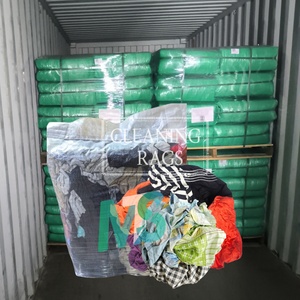 Al por mayor, Fardos de 10 kg de Trapos de Algodón de Alta Calidad para Camisetas, Trapos de Limpieza Industriales y Marítimos, Trapos de Limpieza Multiusos Industriales - Product Image 1