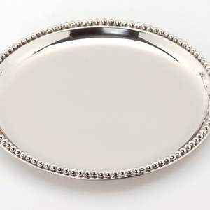 Assiettes de présentation en laiton plaqué écologique, assiette de service à salade sans danger pour la vaisselle, décoration de table, pièce maîtresse élégante - Product Image 4